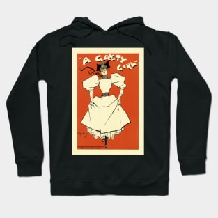 A GAIETY GIRL by Dudley Hardy Musical Theatrical Play Advertisement Art Hoodie